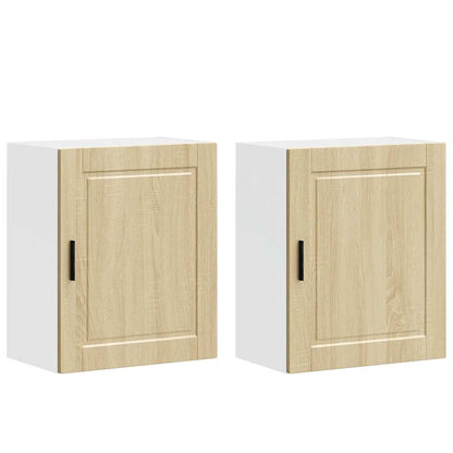 Pensili da Cucina 2 pz Porto Rovere Sonoma in Legno Multistrato - homemem39