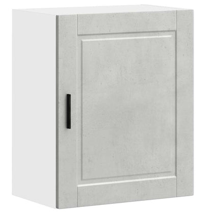 Pensili da Cucina 2 pz Porto Grigio Cemento Legno Multistrato - homemem39