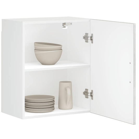 Pensili da Cucina 2 pz Porto Grigio Cemento Legno Multistrato - homemem39
