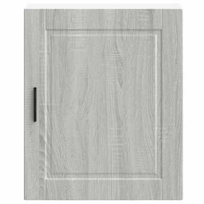 Pensili da Cucina 2 pz Porto Grigio Sonoma in Legno Multistrato - homemem39