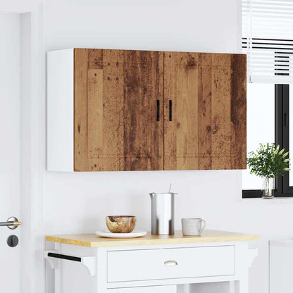 Pensili da Cucina 2 pz Porto Legno Antico in Legno Multistrato - homemem39