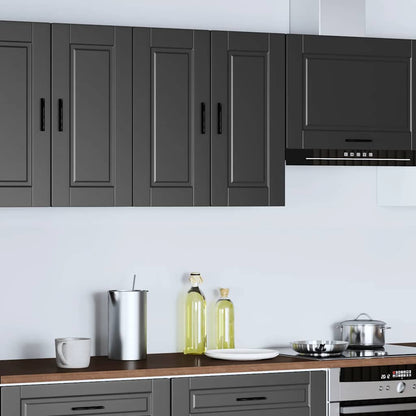 Pensile da Cucina Porto Nero in Legno Multistrato - homemem39