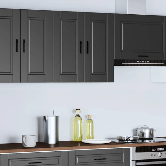 Pensile da Cucina Porto Nero in Legno Multistrato - homemem39
