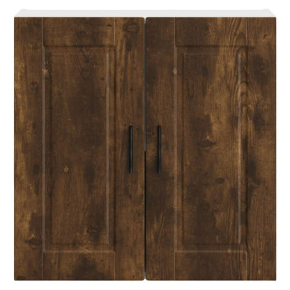 Pensile da Cucina Porto Rovere Fumo in Legno Multistrato - homemem39