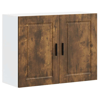 Pensile da Cucina Porto Rovere Fumo in Legno Multistrato - homemem39