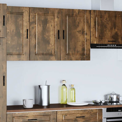 Pensile da Cucina Porto Rovere Fumo in Legno Multistrato - homemem39