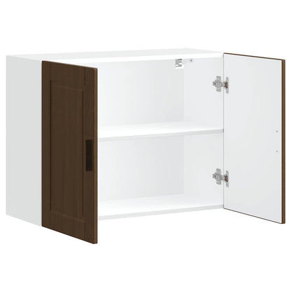 Pensile da Cucina Porto Rovere Marrone in Legno Multistrato - homemem39