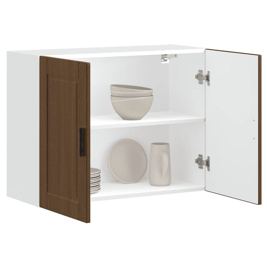 Pensile da Cucina Porto Rovere Marrone in Legno Multistrato - homemem39