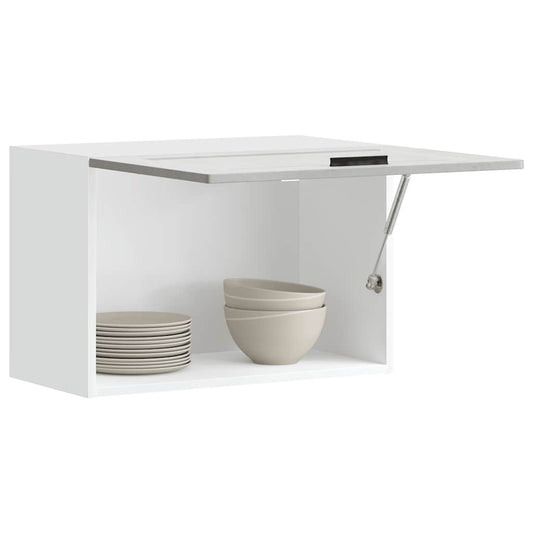 Pensile da Cucina Porto Grigio Cemento in Legno Multistrato - homemem39