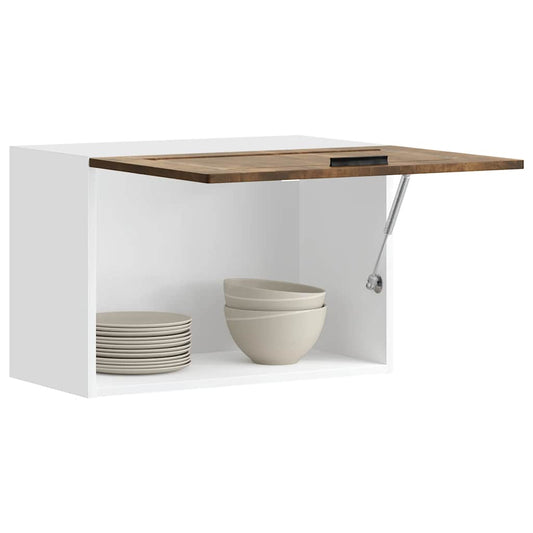 Pensile da Cucina Porto Rovere Fumo in Legno Multistrato - homemem39