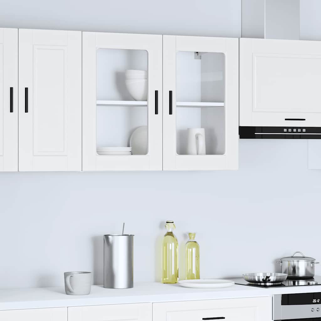 Pensile da Cucina con Porta in Vetro Porto