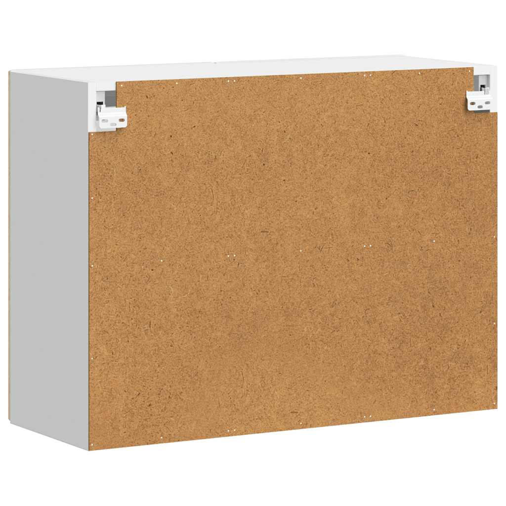 Pensile da Cucina con Porta in Vetro Porto Rovere Sonoma