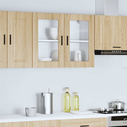 Pensile da Cucina con Porta in Vetro Porto