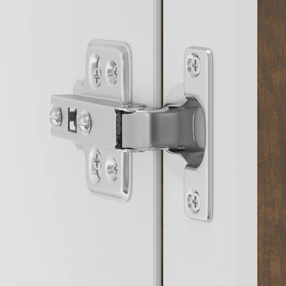 Pensile da Cucina con Porta in Vetro Porto Rovere Fumo