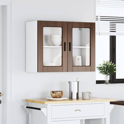 Pensile da Cucina con Porta in Vetro Porto