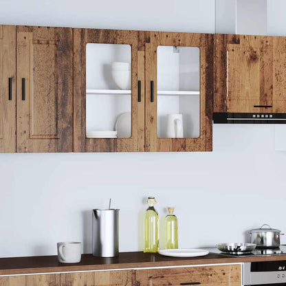 Pensile da Cucina con Porta in Vetro Porto