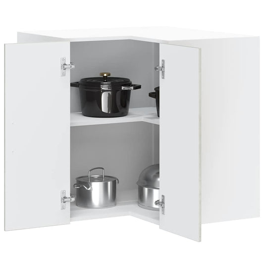 Pensile da Cucina ad Angolo Porto Grigio Cemento in Truciolato | homemem39