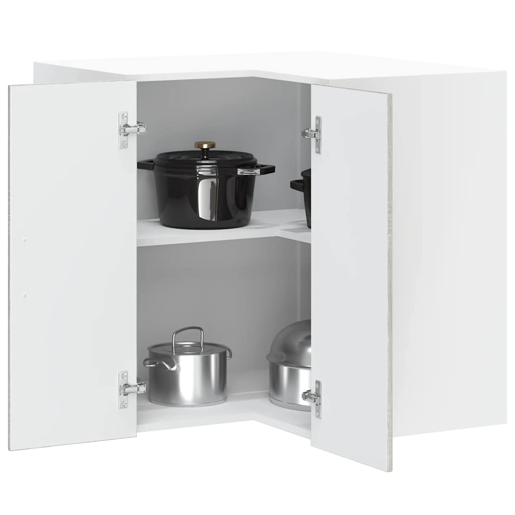 Pensile da Cucina ad Angolo Porto Grigio Sonoma in Truciolato | homemem39