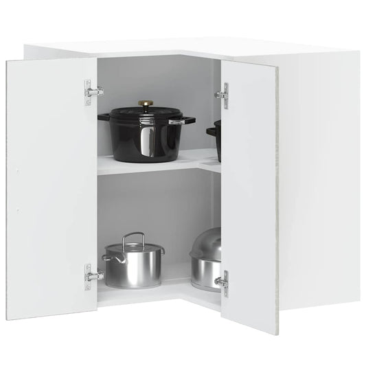 Pensile da Cucina ad Angolo Porto Grigio Sonoma in Truciolato | homemem39