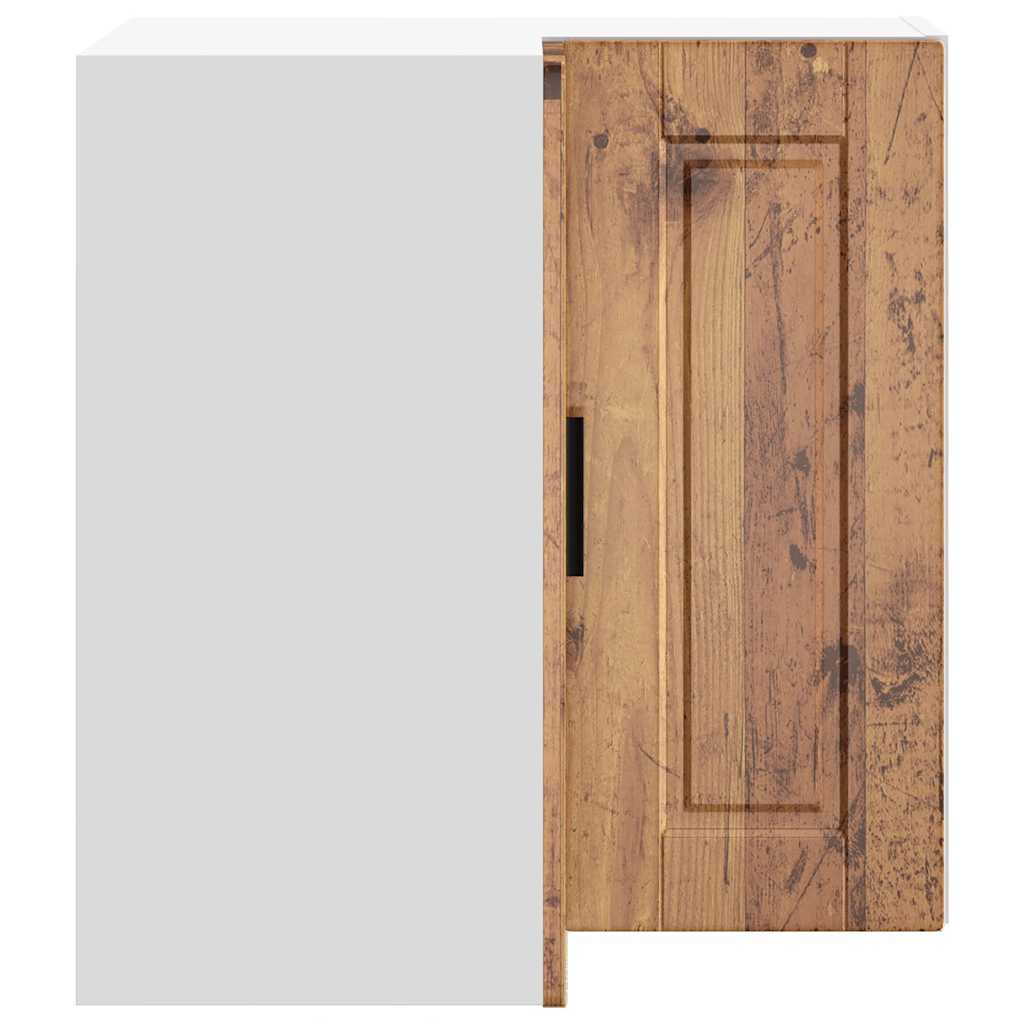 Pensile da Cucina ad Angolo Porto Legno Antico in Truciolato | homemem39