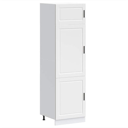 Armadio da Cucina Porto Bianco in Legno Multistrato - homemem39