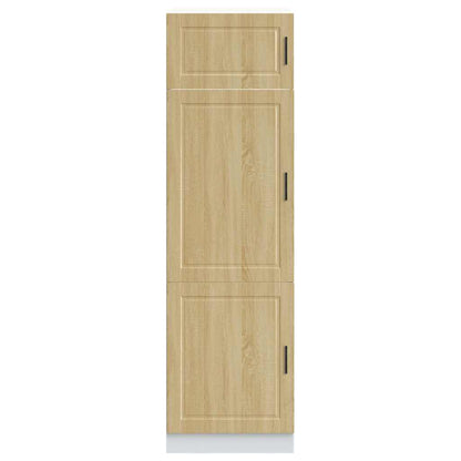 Armadio da Cucina Porto Rovere Sonoma in Legno Multistrato - homemem39
