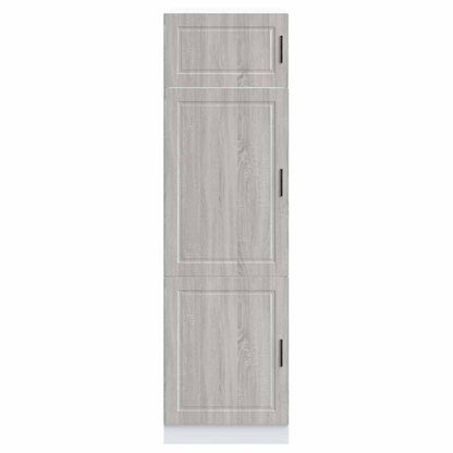 Armadio da Cucina Porto Grigio Sonoma in Legno Multistrato - homemem39