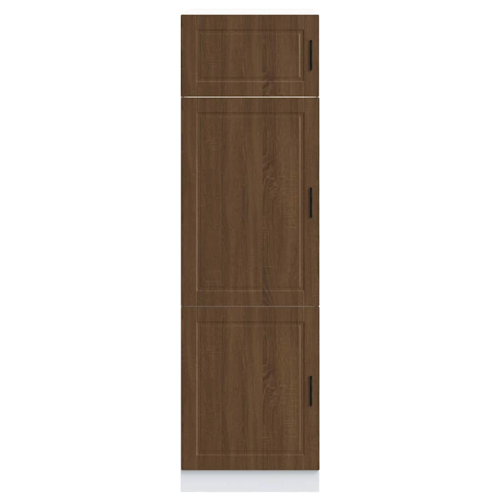 Armadio da Cucina Porto Rovere Marrone in Legno Multistrato - homemem39