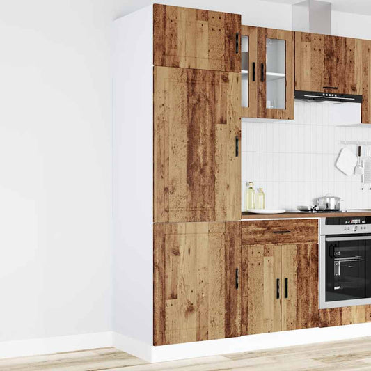 Armadio da Cucina Porto Legno Antico in Legno Multistrato - homemem39