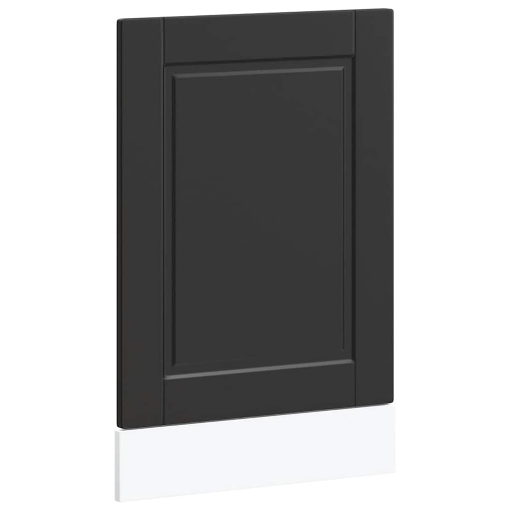 Pannello Lavastoviglie Porto Nero 45x1,5x57 cm in Truciolato | homemem39