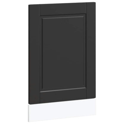 Pannello Lavastoviglie Porto Nero 45x1,5x57 cm in Truciolato | homemem39