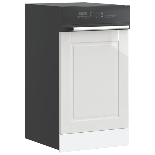 Pannello Lavastoviglie Porto Bianco Lucido 45x1,5x67 cm - homemem39