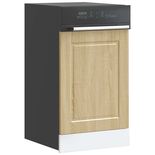 Pannello Lavastoviglie Porto Rovere Sonoma 45x1,5x67 cm - homemem39