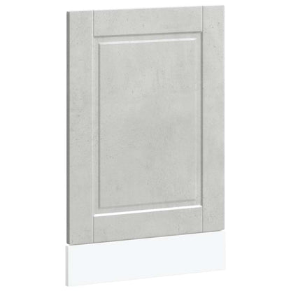 Pannello Lavastoviglie Porto Grigio Cemento 45x1,5x57 cm | homemem39