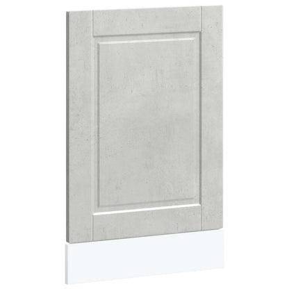 Pannello Lavastoviglie Porto Grigio Cemento 45x1,5x67 cm - homemem39