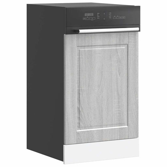 Pannello Lavastoviglie Porto Grigio Sonoma 45x1,5x57 cm