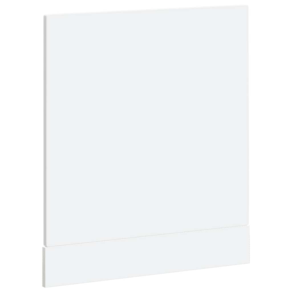 Pannello Lavastoviglie Porto Bianco Lucido 60x1,5x67 cm - homemem39