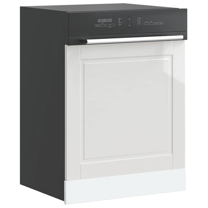 Pannello Lavastoviglie Porto Bianco Lucido 60x1,5x57 cm | homemem39