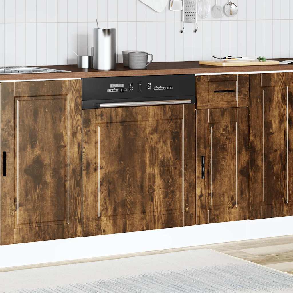 Pannello Lavastoviglie Porto Rovere Fumo 60x1,5x57 cm | homemem39