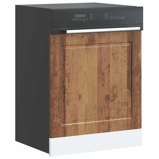 Pannello Lavastoviglie Porto Legno Vecchio 60x1,5x67 cm - homemem39