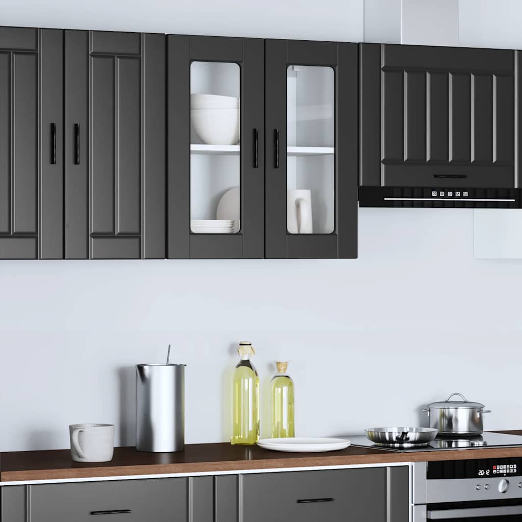 Pensile da Cucina con Porta in Vetro Porto