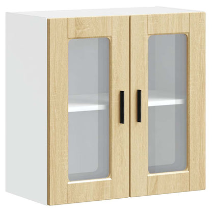 Pensile da Cucina con Porta in Vetro Porto