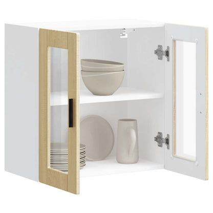 Pensile da Cucina con Porta in Vetro Porto Rovere Sonoma - homemem39