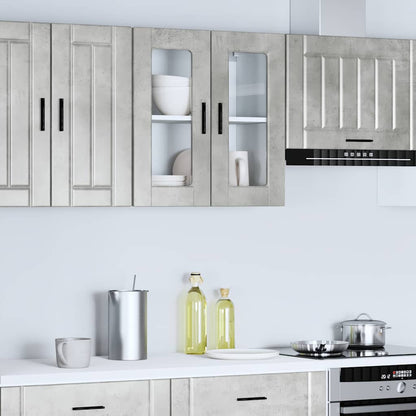 Pensile da Cucina con Porta in Vetro Porto