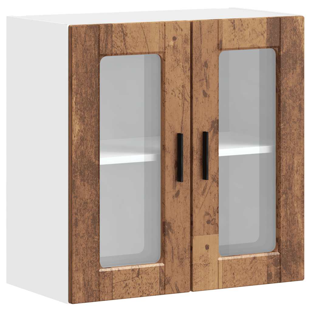 Pensile da Cucina con Porta in Vetro Porto