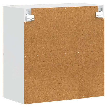 Pensile da Cucina con Porta in Vetro Porto Legno Vecchio