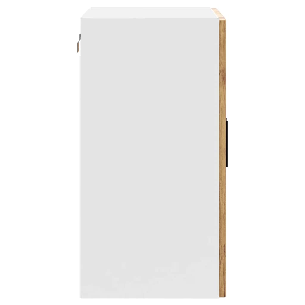 Pensile da Cucina con Porta in Vetro Porto Legno Vecchio