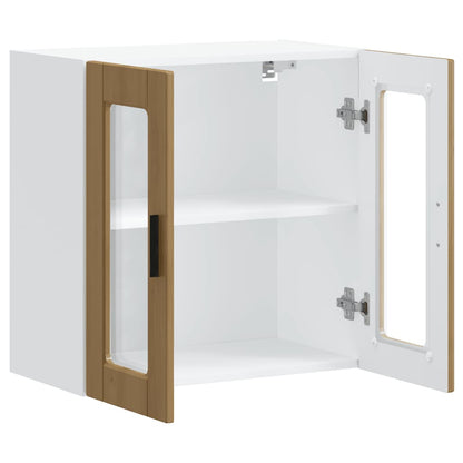 Pensile da Cucina con Porta in Vetro Porto