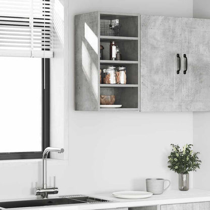 Mobile Pensile “Riga” Grigio Cemento 30x29,5x60 cm - homemem39