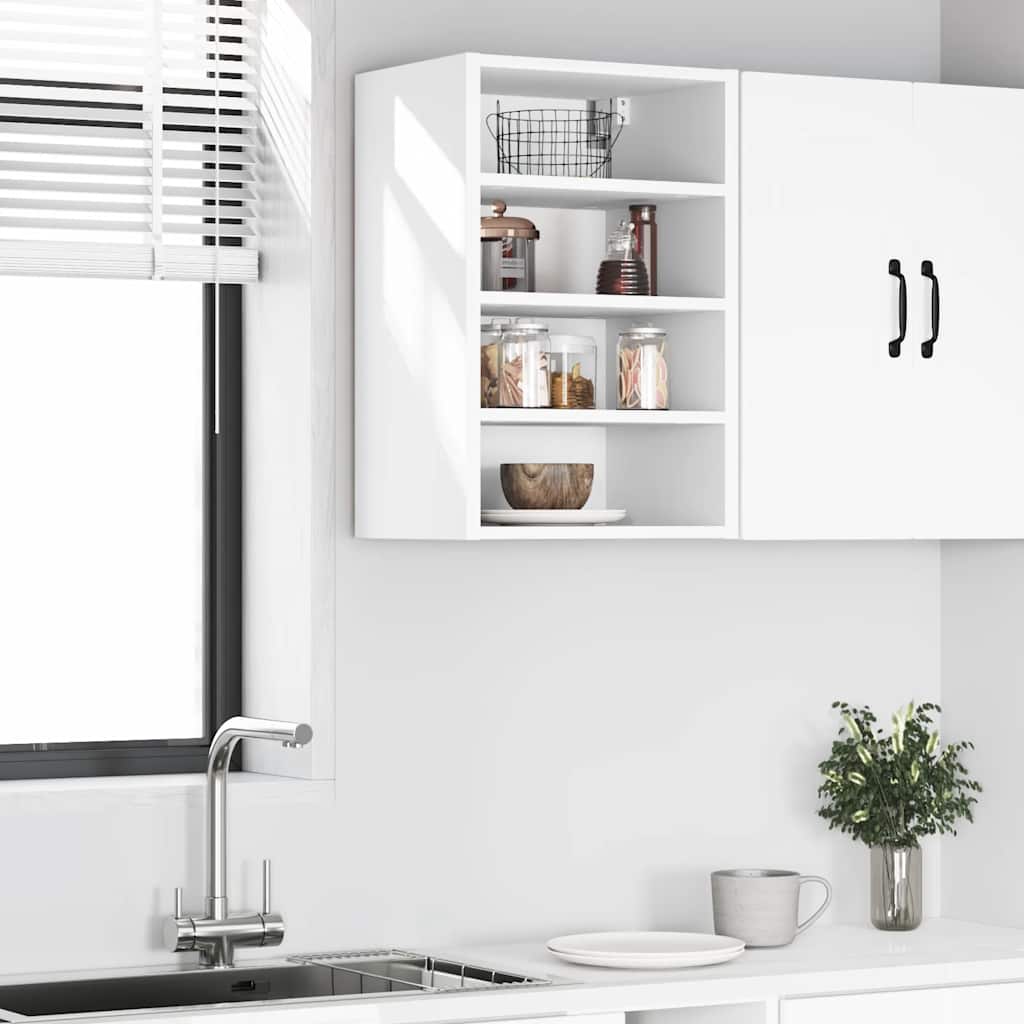 Mobile Pensile “Riga” Bianco 40x29,5x60 cm - homemem39